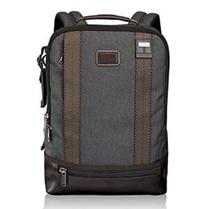 NEW NWOT! RARE! Tumi Alpha Bravo Dover Backpack - Anthracite - 4.5"x 11.5" x 16"